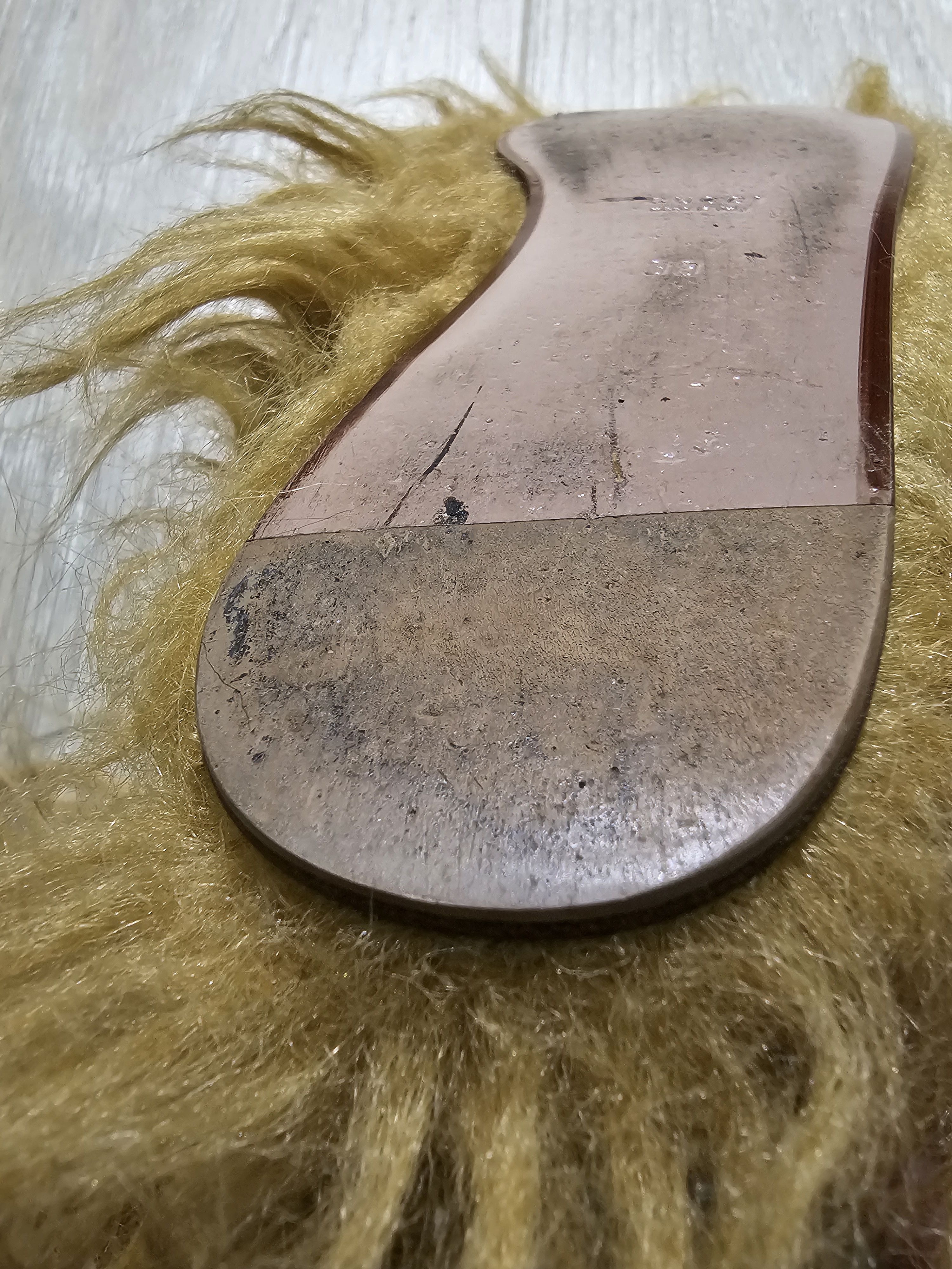 Gucci Gucci Princetown Horsebit Long Hair Slippers Size US 8 / IT 38 - 8 Thumbnail
