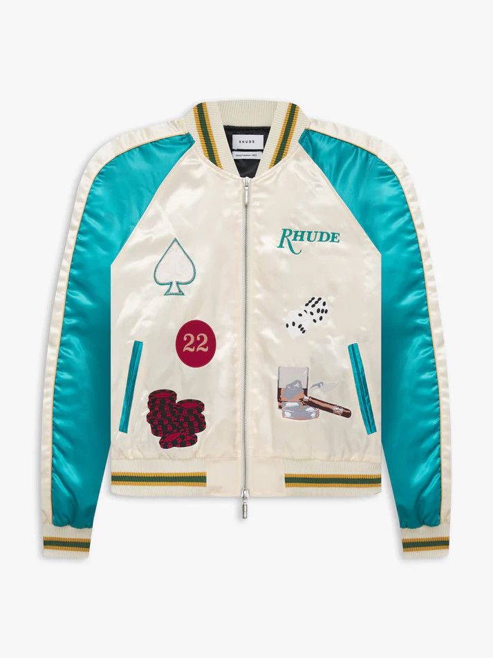 Rhude $1895 Rhude Smoking Jacket casino gambler Size US XL / EU 56 / 4 - 1 Thumbnail
