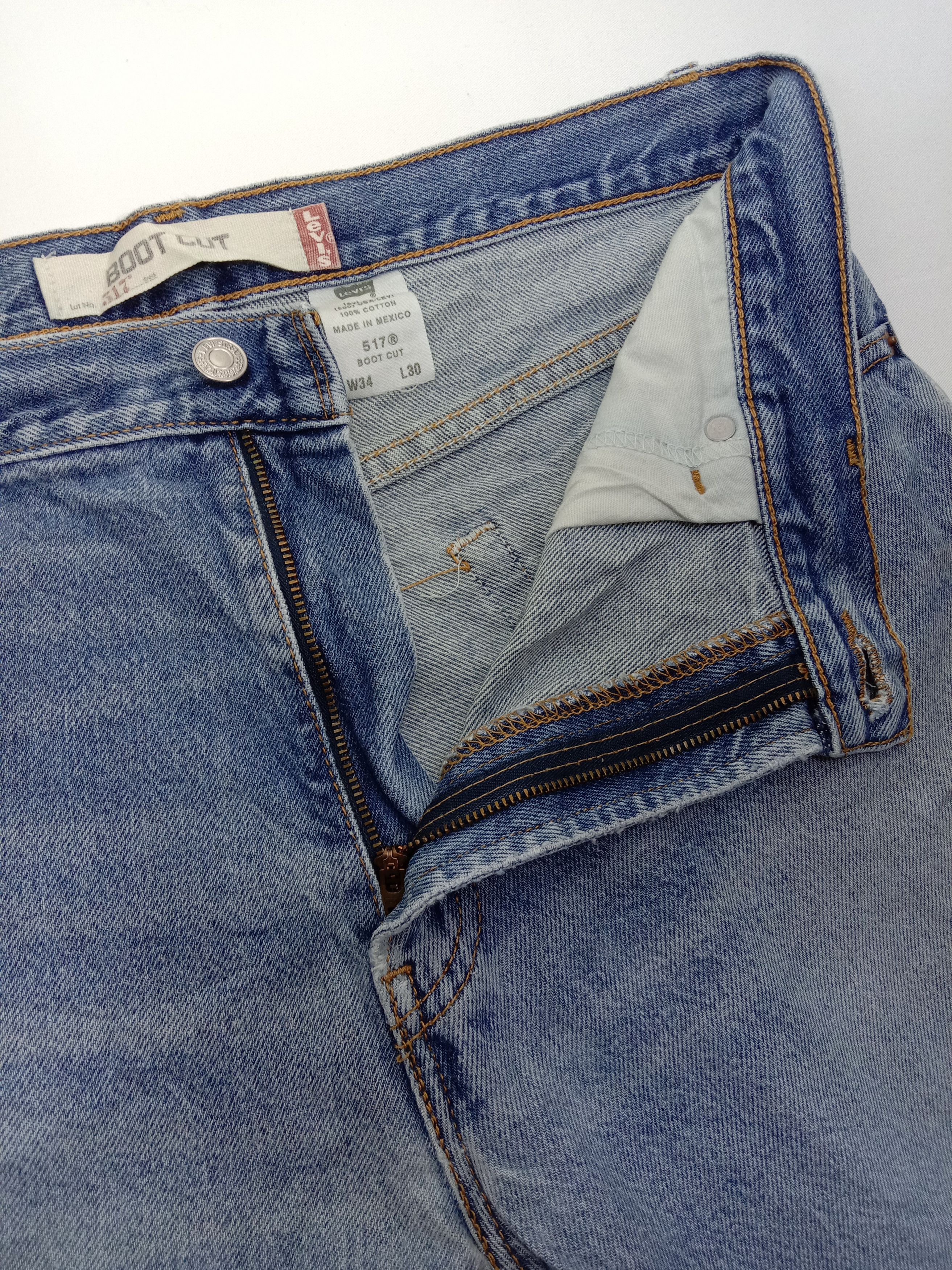 Levi's Vintage Levi's 517 Flare Jeans Stone Wash Distressed Denim Size US 34 / EU 50 - 9 Thumbnail