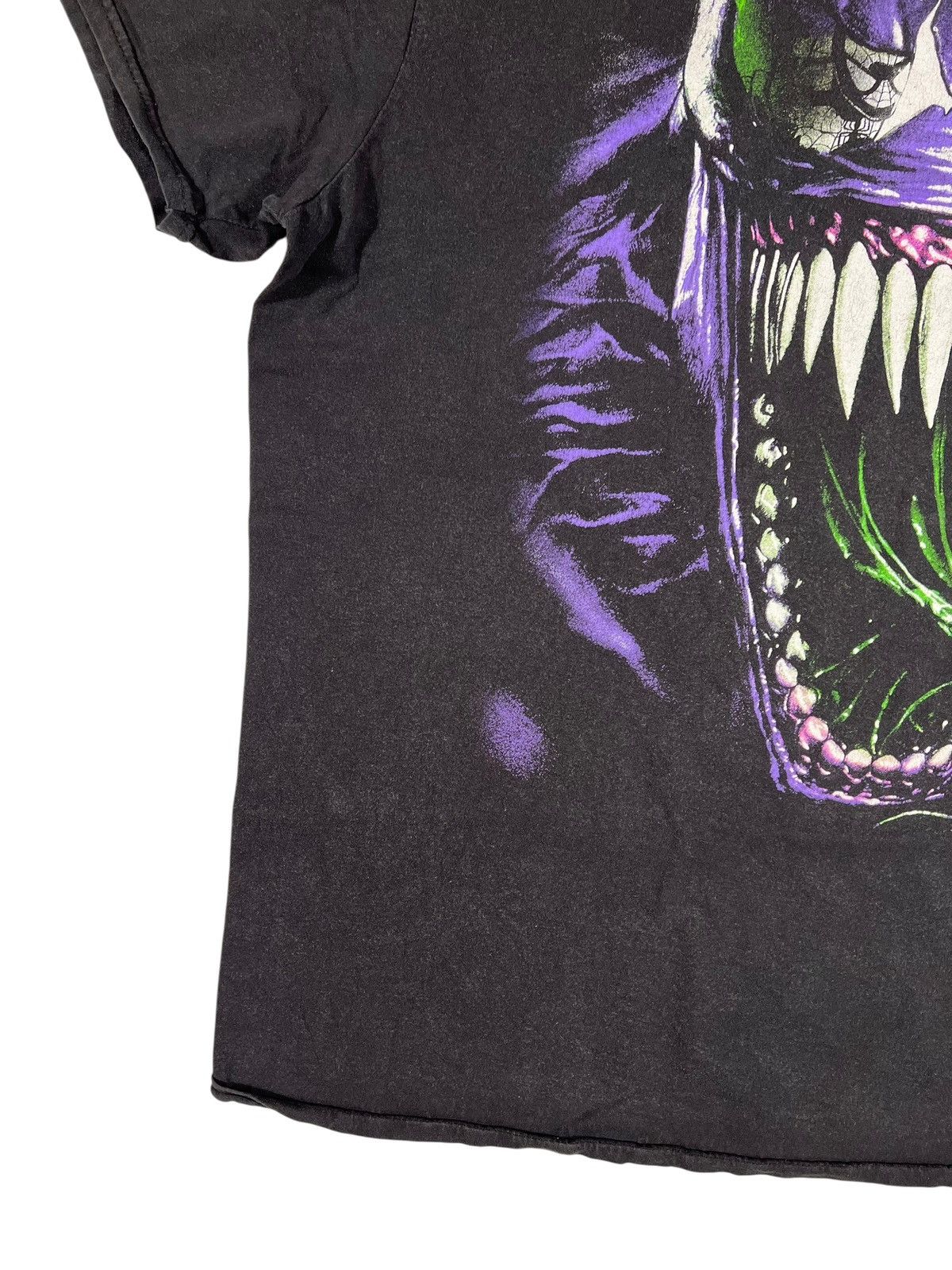 Marvel Comics Y2K Era Faded Black Venom T-Shirt Size US XXL / EU 58 / 5 - 8 Thumbnail