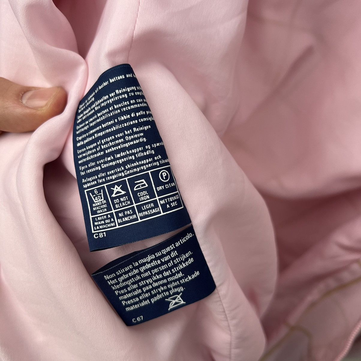 Burberry Burberry pink jacket Size M / US 6-8 / IT 42-44 - 5 Thumbnail