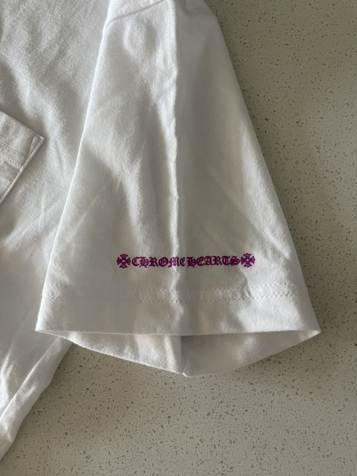 Chrome Hearts Chrome Hearts Neck Logo Pocket Tee Size US M / EU 48-50 / 2 - 5 Thumbnail
