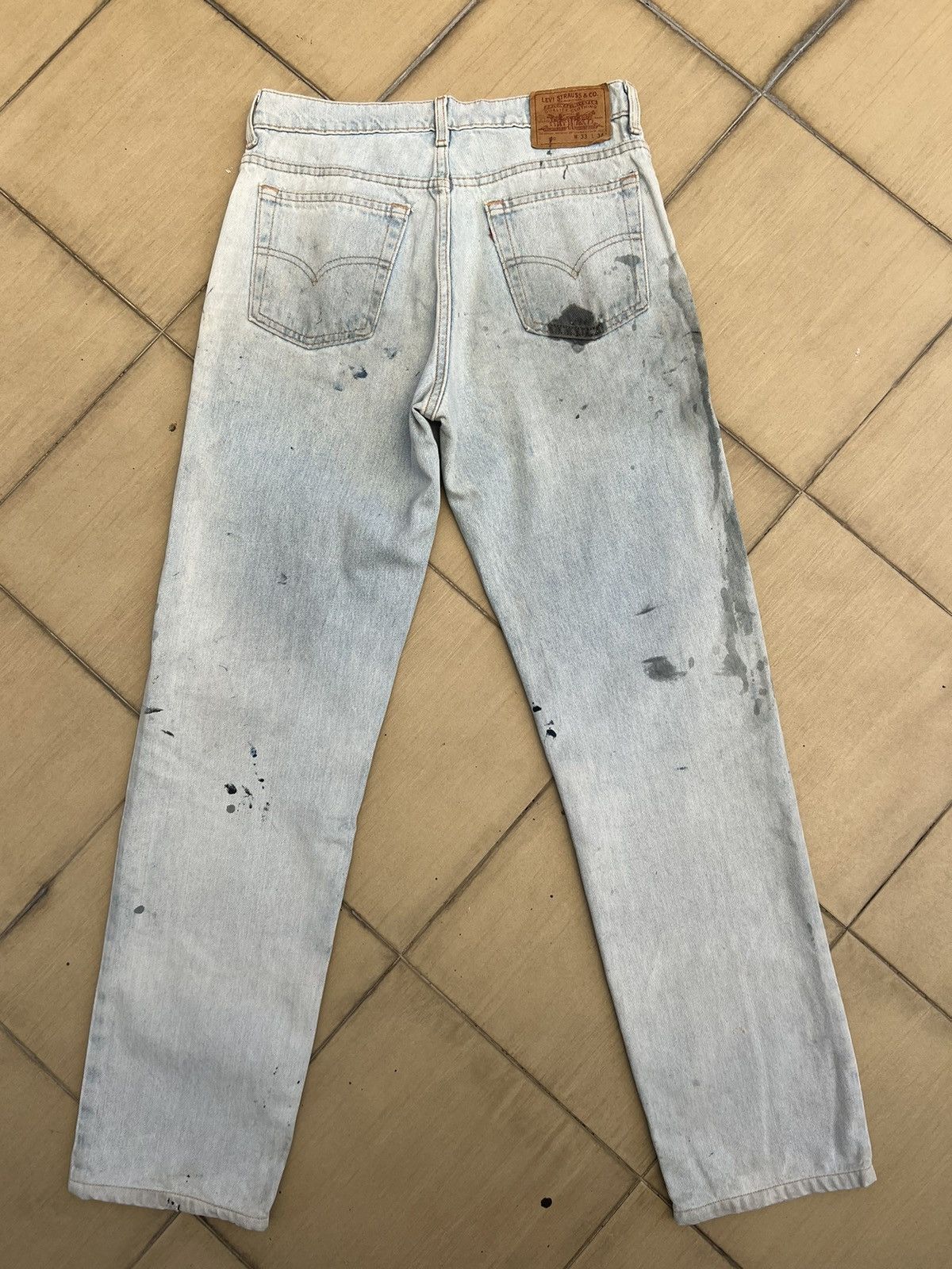Levi's Vintage 1997 Levi’s 510 Jeans Made in Usa Painter Denim Size US 32 / EU 48 - 2 Thumbnail