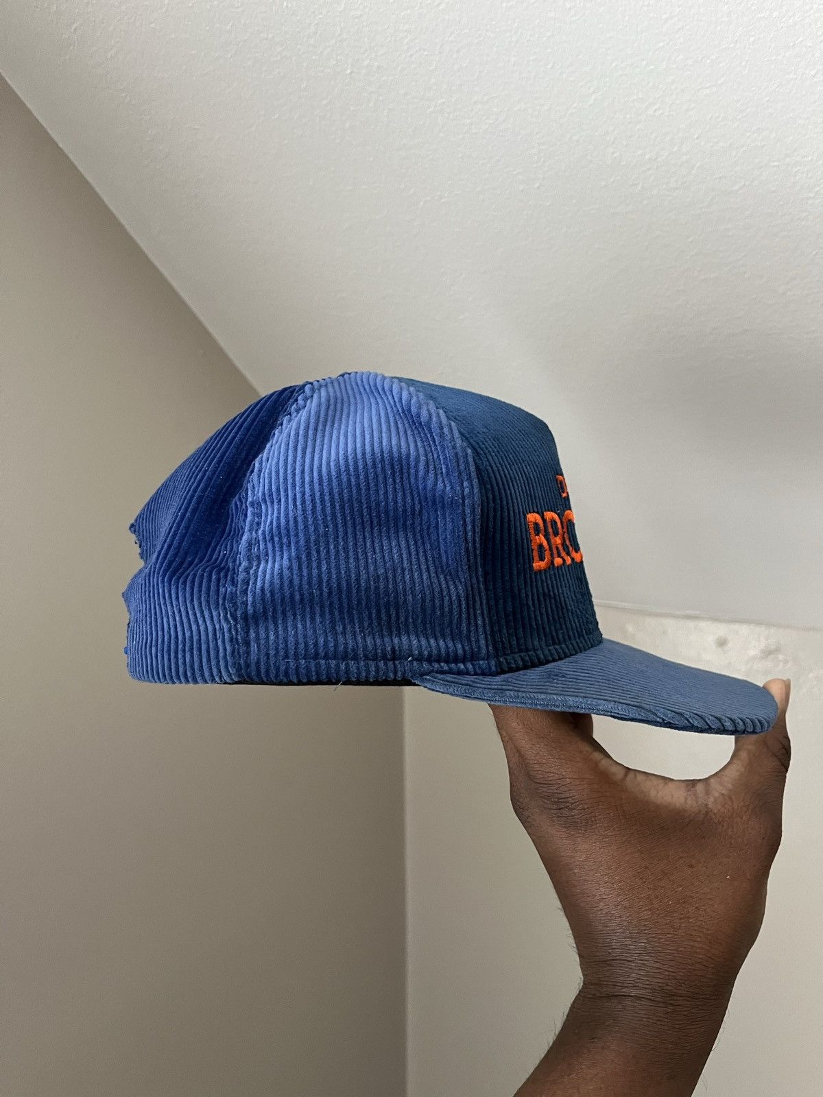 Vintage Vintage Denver Broncos Corduroy hat Size ONE SIZE - 7 Thumbnail