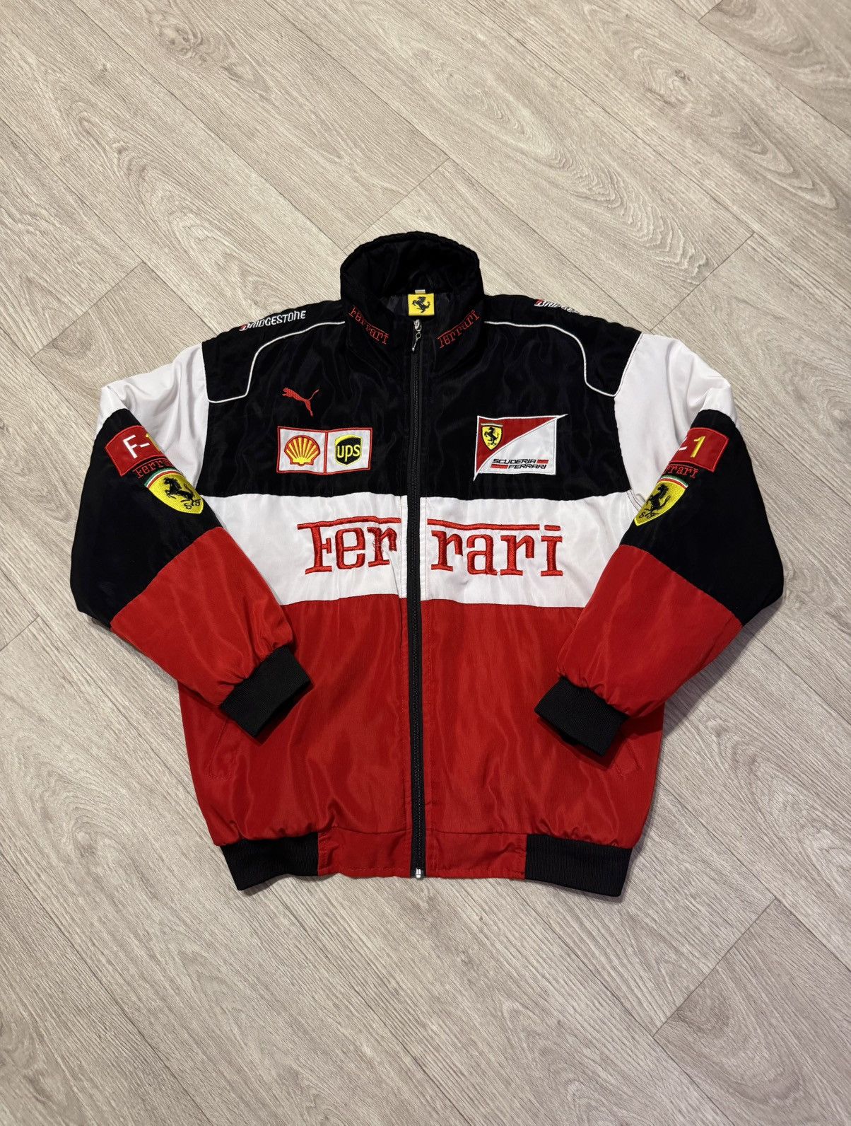 Ferrari 🔷Vintage Puma Ferrari Scuderia F1 Racing Jacket🔷 Size US M / EU 48-50 / 2 - 1 Thumbnail