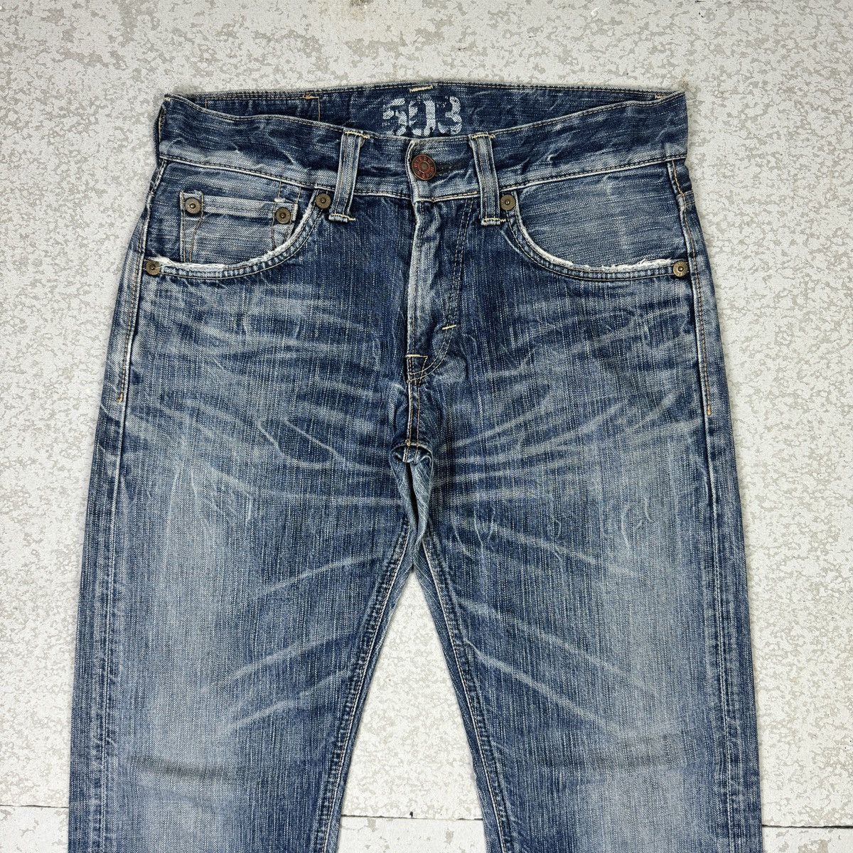 Edwin 2000s Edwin - Blue Trip 503 Jeans Size US 31 - 3 Thumbnail