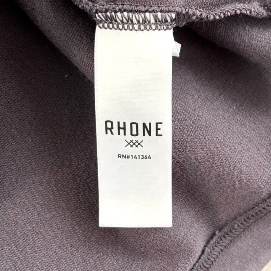 Rhone Rhone Bolinas Pullover Hoodie Men Small Grey Stretch Gym Pockets Long Sleeve Regular Fit Shirt not applicable Size US S / EU 44-46 / 1 - 5 Thumbnail