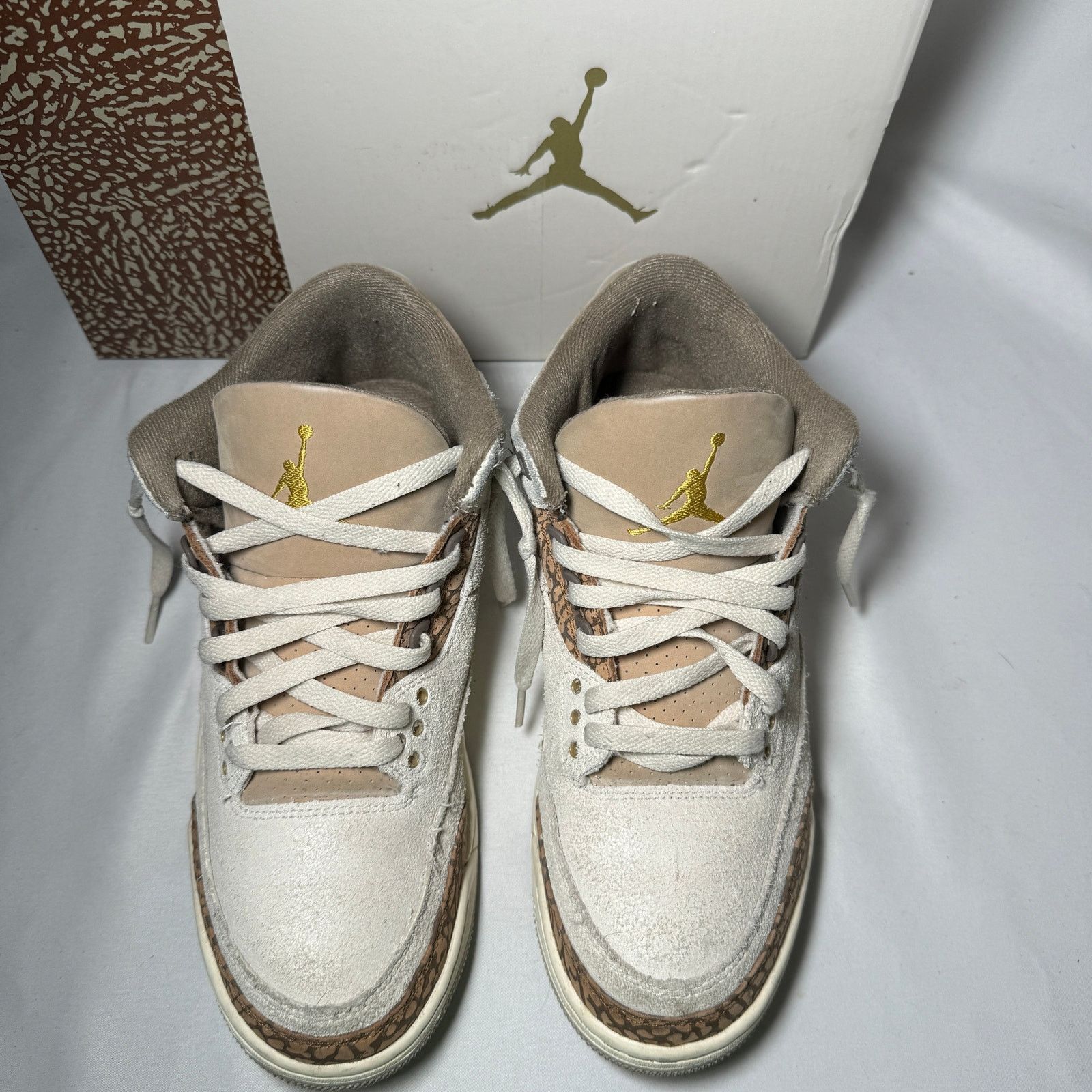 Jordan Brand × Nike Size 8.5 - Nike Air Jordan 3 Retro Palomino Men's Shoes Size US 8.5 / EU 41-42 - 4 Thumbnail