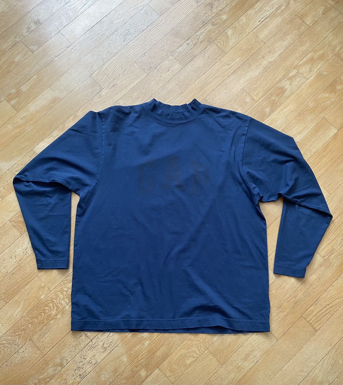 image of Yeezy Gap Engineered By Balenciaga Dove Long Sleeve in Blue, Men's (Size Small)