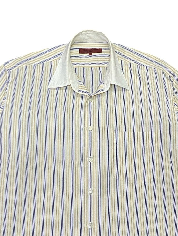 Comme des Garcons Comme Des Garçons Homme Deux AD2001 Striped Long Sleeve Size US S / EU 44-46 / 1 - 8 Thumbnail