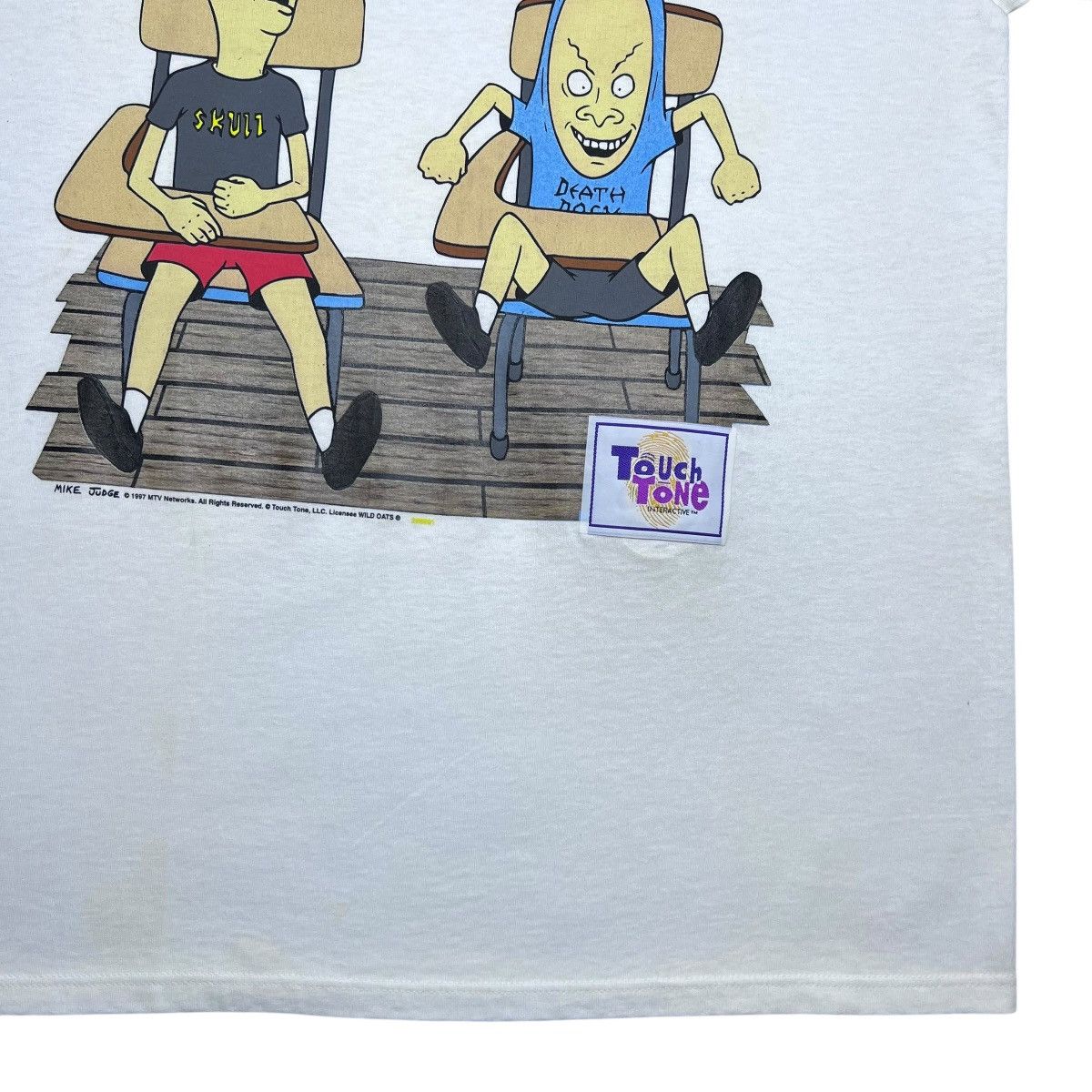 Mtv 1997 MTV Beavis And Butthead Wild Oats Touch Tone T-Shirt Size US L / EU 52-54 / 3 - 9 Thumbnail