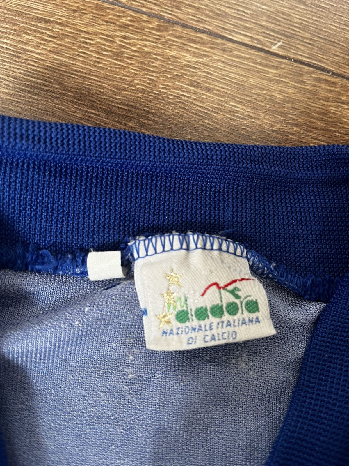 Diadora Italy Football Jersey 1986-1990 Size US L / EU 52-54 / 3 - 5 Thumbnail