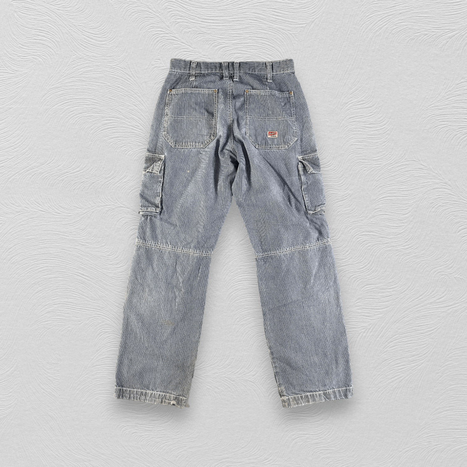 Vintage Dogman Cargo Jeans Hikory Denim KJ2189 Denim