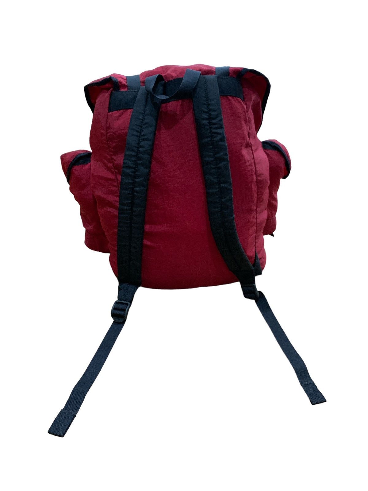 Nike VINTAGE 1990s NIKE BLACK NYLON PARACHUTE BUSHCRAFT BAGPACK Size ONE SIZE - 3 Thumbnail