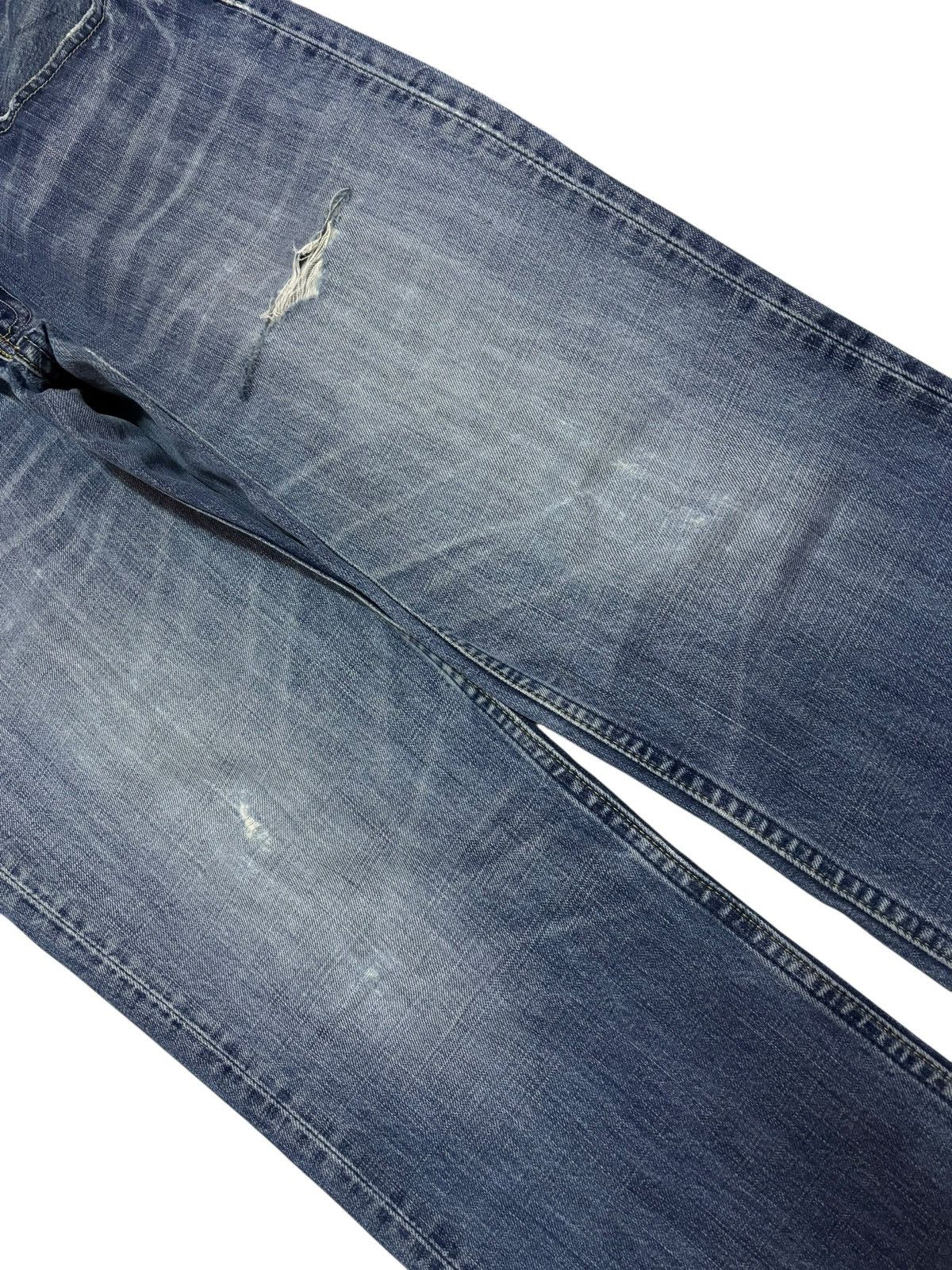 Levi's Vtg 90s Levis Japan 502 Distressed Jeans Size US 30 / EU 46 - 3 Thumbnail