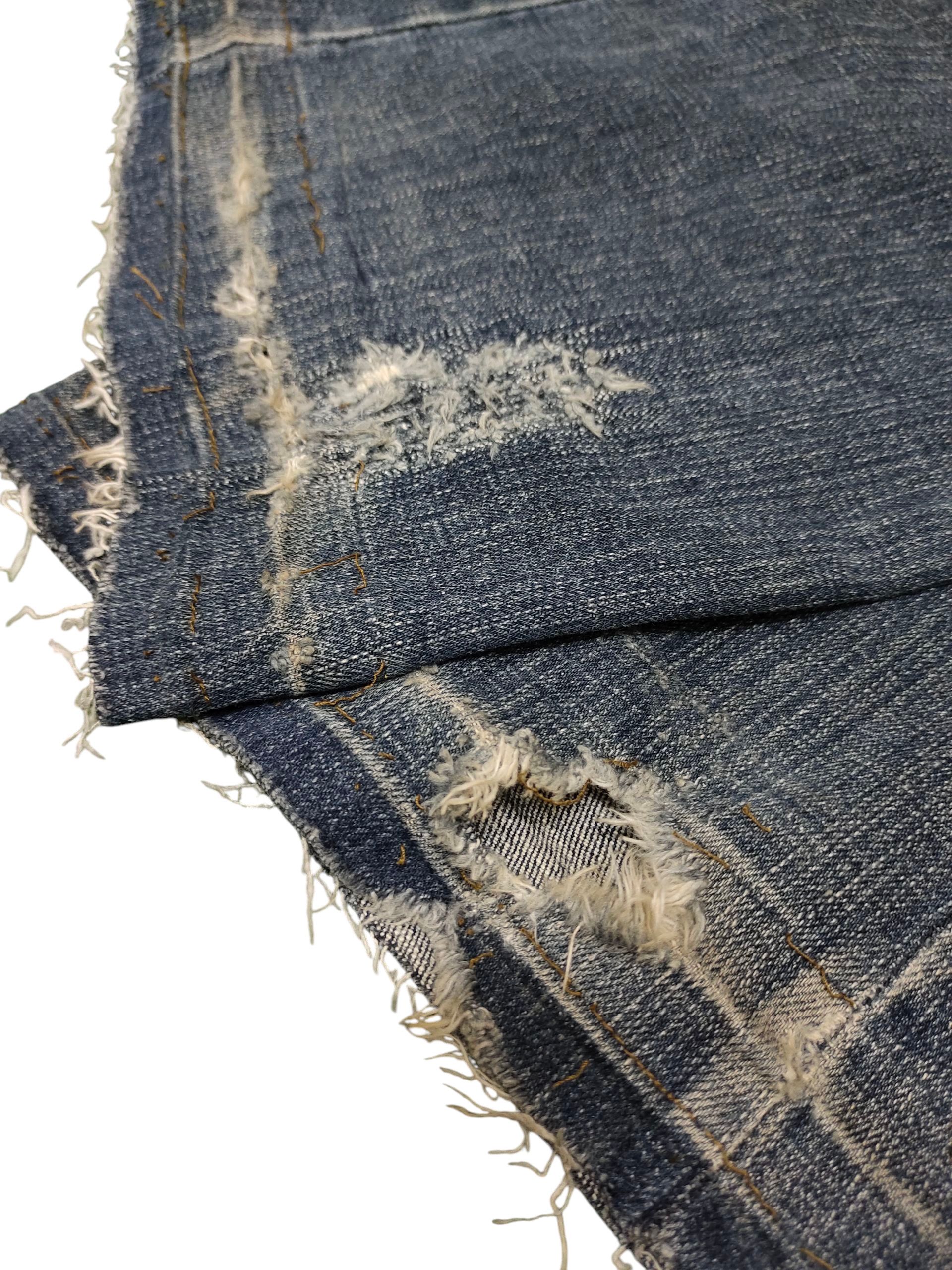 Hysteric Glamour Flare Jeans Camel Road Clawmark Distress Faded Bootcut Y2k Size US 32 / EU 48 - 13 Thumbnail