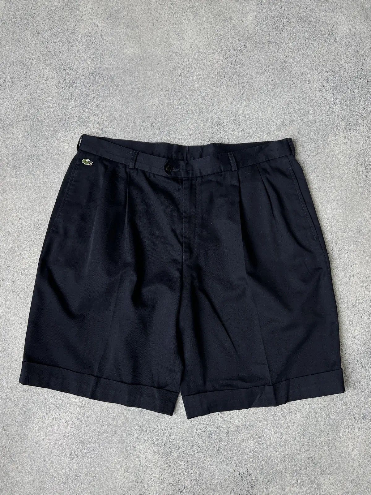 Lacoste × Vintage Vintage Lacoste chemise chino shorts Size US 34 / EU 50 - 1 Thumbnail