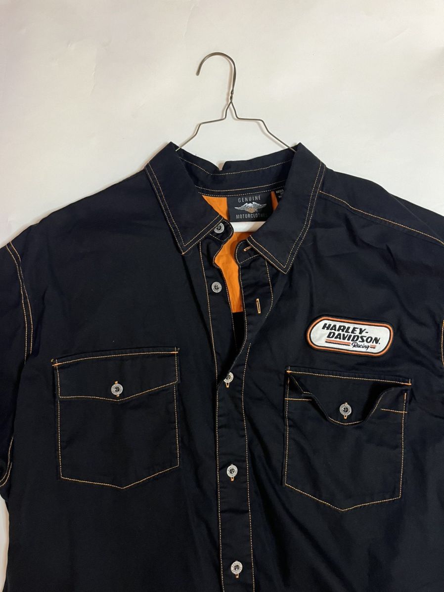 Harley Davidson × Vintage Harley Mechanic Shirt Contrast Stitched sz XXL Size US XXL / EU 58 / 5 - 3 Thumbnail