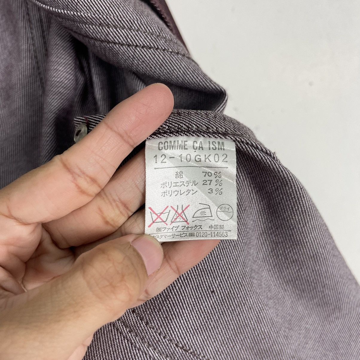 💥COMME CA ISM CROPPED LIGHT BUTTON JACKET