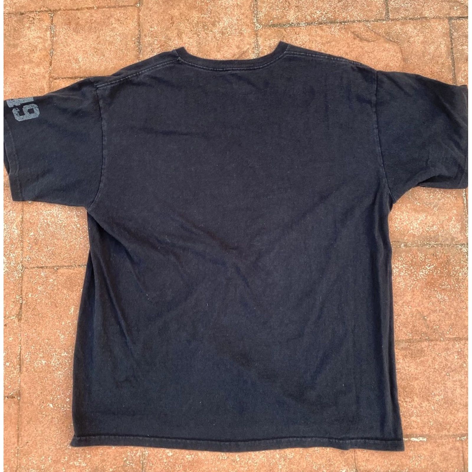 Anvil VINTAGE Ford Mustang Emblem Classic Logo T-Shirt XL Black Mens Graphic Tee Cars 90s Size US XL / EU 56 / 4 - 3 Thumbnail