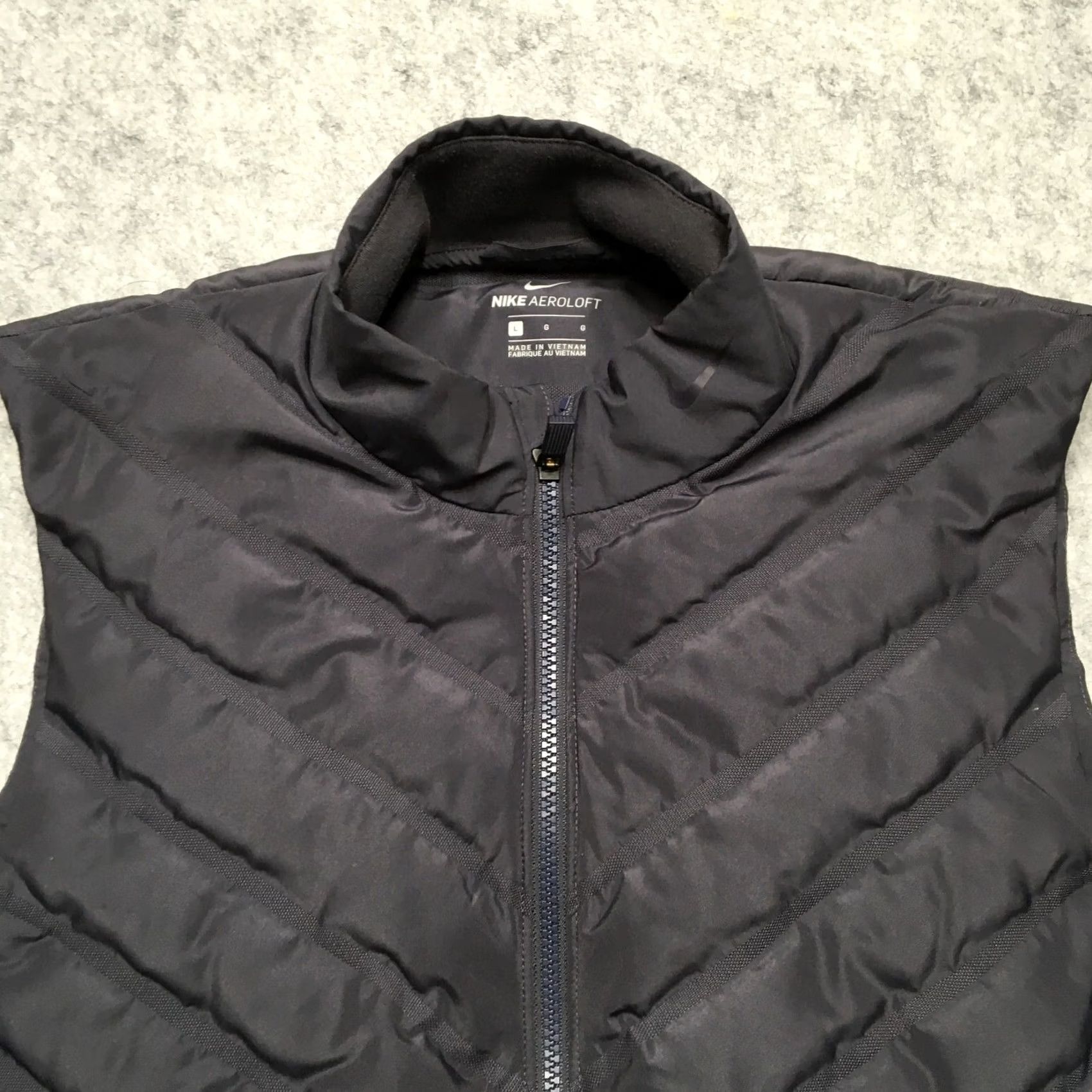 Nike Nike AeroLoft Puffer Vest Womens L Blue Full Zip Nike Repel Aeroloft Outdoor Casual Athletic 90s? Size L / US 10 / IT 46 - 3 Thumbnail