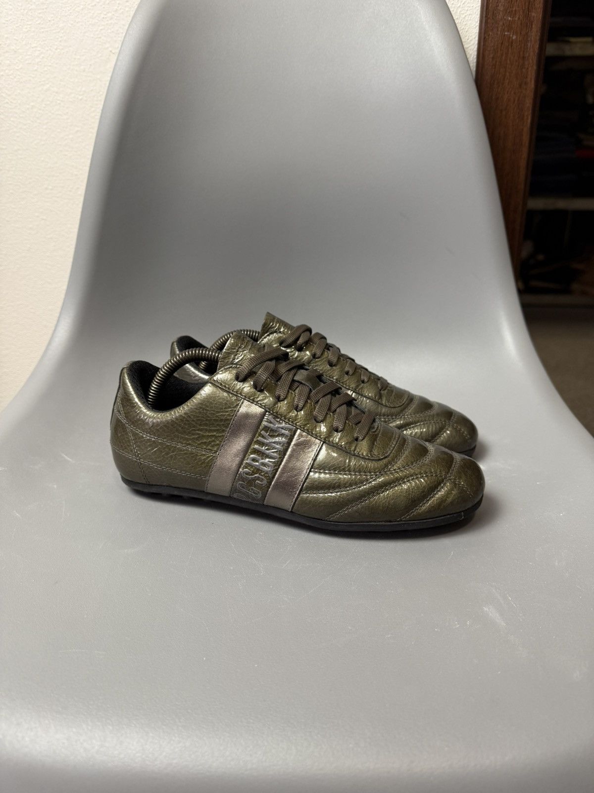 Dirk Bikkembergs Vintage Dirk Bikkembergs Trainer Soccer Shoes Y2k Size US 5 / EU 37 - 1 Thumbnail