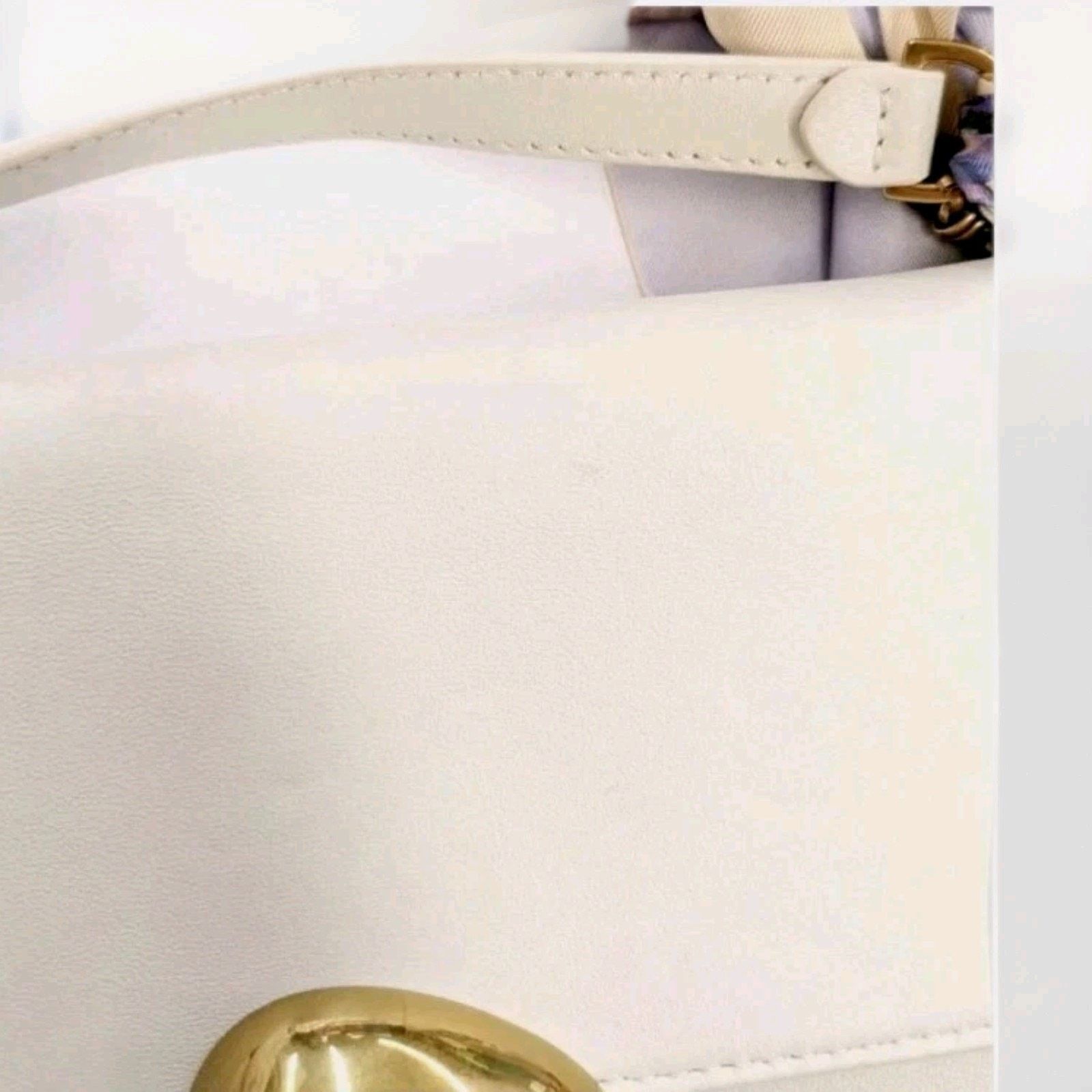 Zimmermann ZIMMERMANN Leather Crossbody Bag Embossed Floral Flap Chain Size ONE SIZE - 5 Thumbnail
