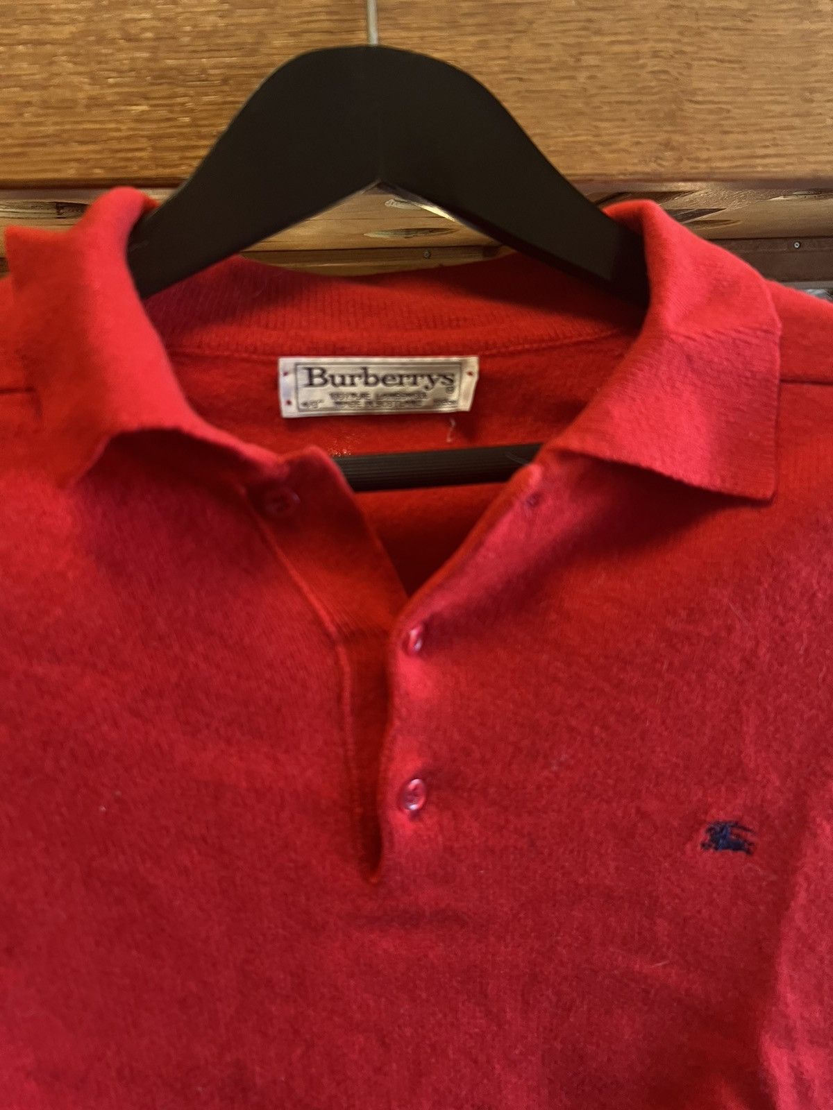 Burberry × Vintage MOVING SALE | LAMBSWOOL BURBERRY SWEATER ❤️❤️ Size US M / EU 48-50 / 2 - 2 Thumbnail
