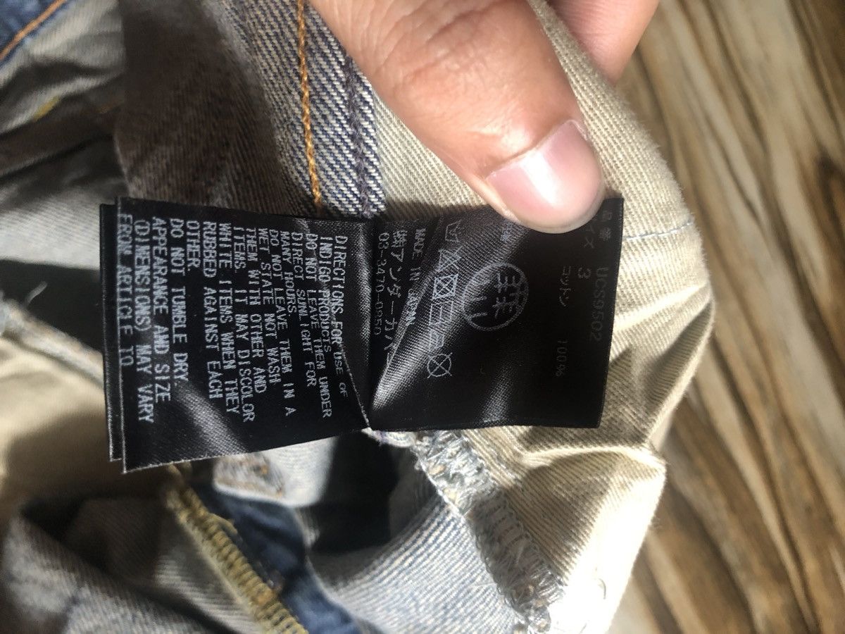 Undercover Grail🔥Undercover Processing Straight Pants distressed denim Size US 34 / EU 50 - 9 Thumbnail