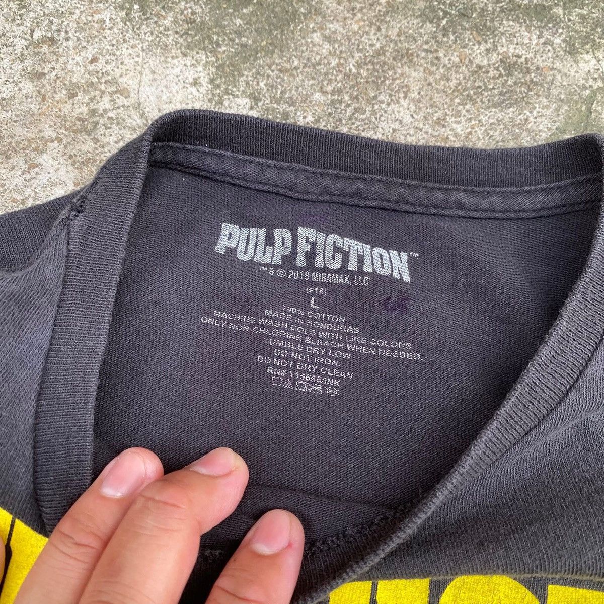 Vintage RARE ‼️ Pulp Fiction Size US L / EU 52-54 / 3 - 4 Thumbnail