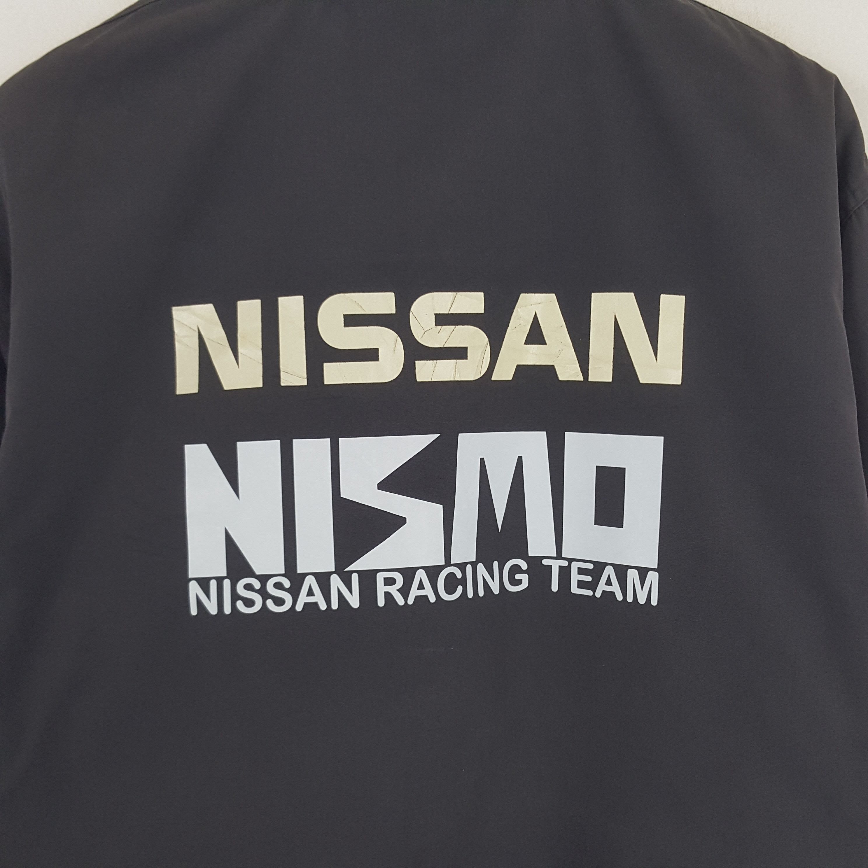 Japanese Brand × Vintage Vintage Nismo Nissan Racing Team Custom Bomber Jacket Size US L / EU 52-54 / 3 - 2 Thumbnail