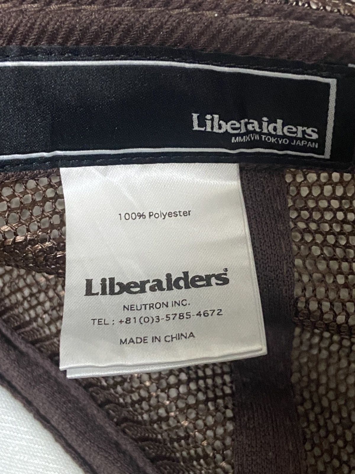 Designer × Liberaiders Liberaiders Mountain Trucker Mesh Cap Size ONE SIZE - 7 Thumbnail