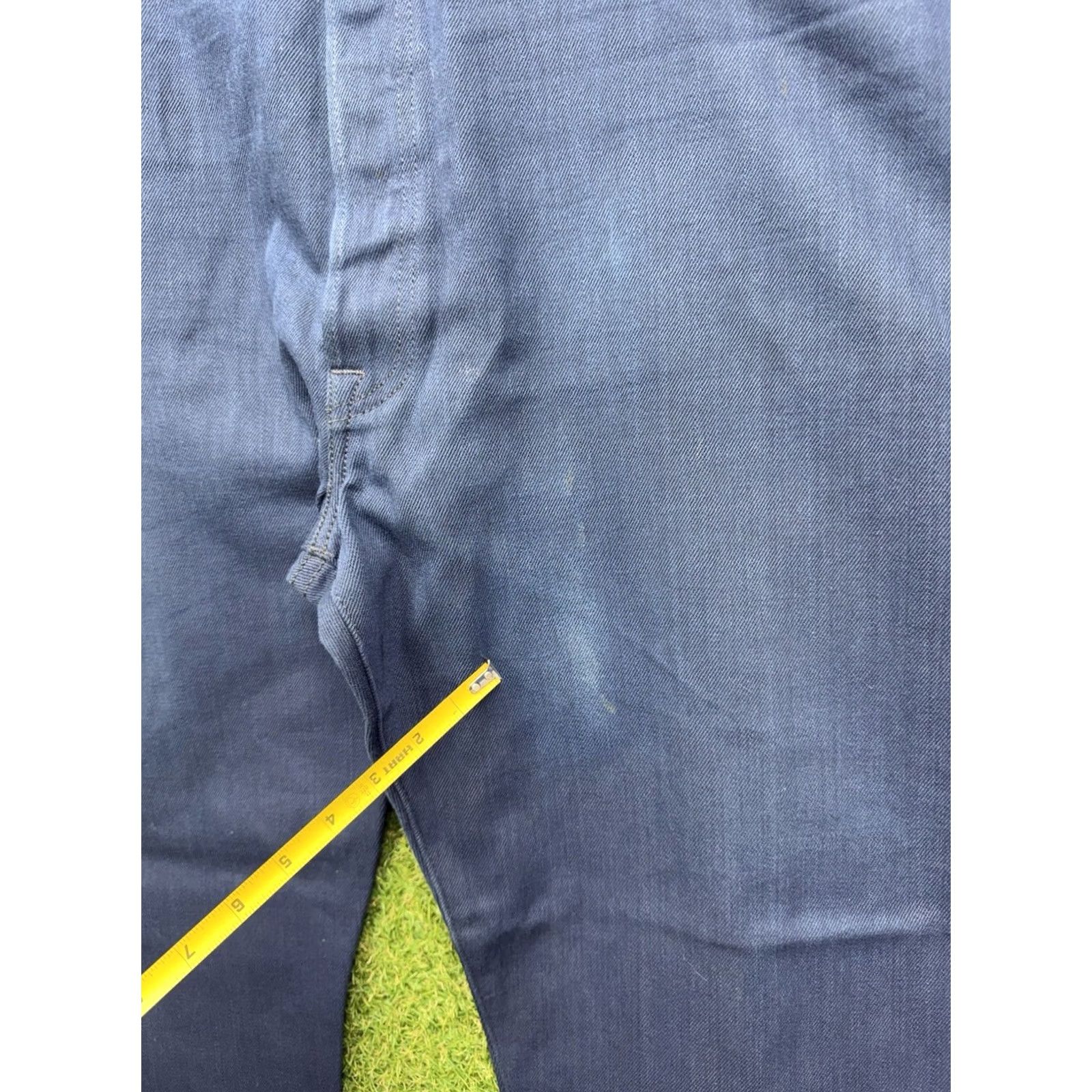 Levi's Levi's 501 Jeans Mens 42x32 Denim Olive Green Button Fly Casual Grunge Size US 42 / EU 58 - 3 Thumbnail