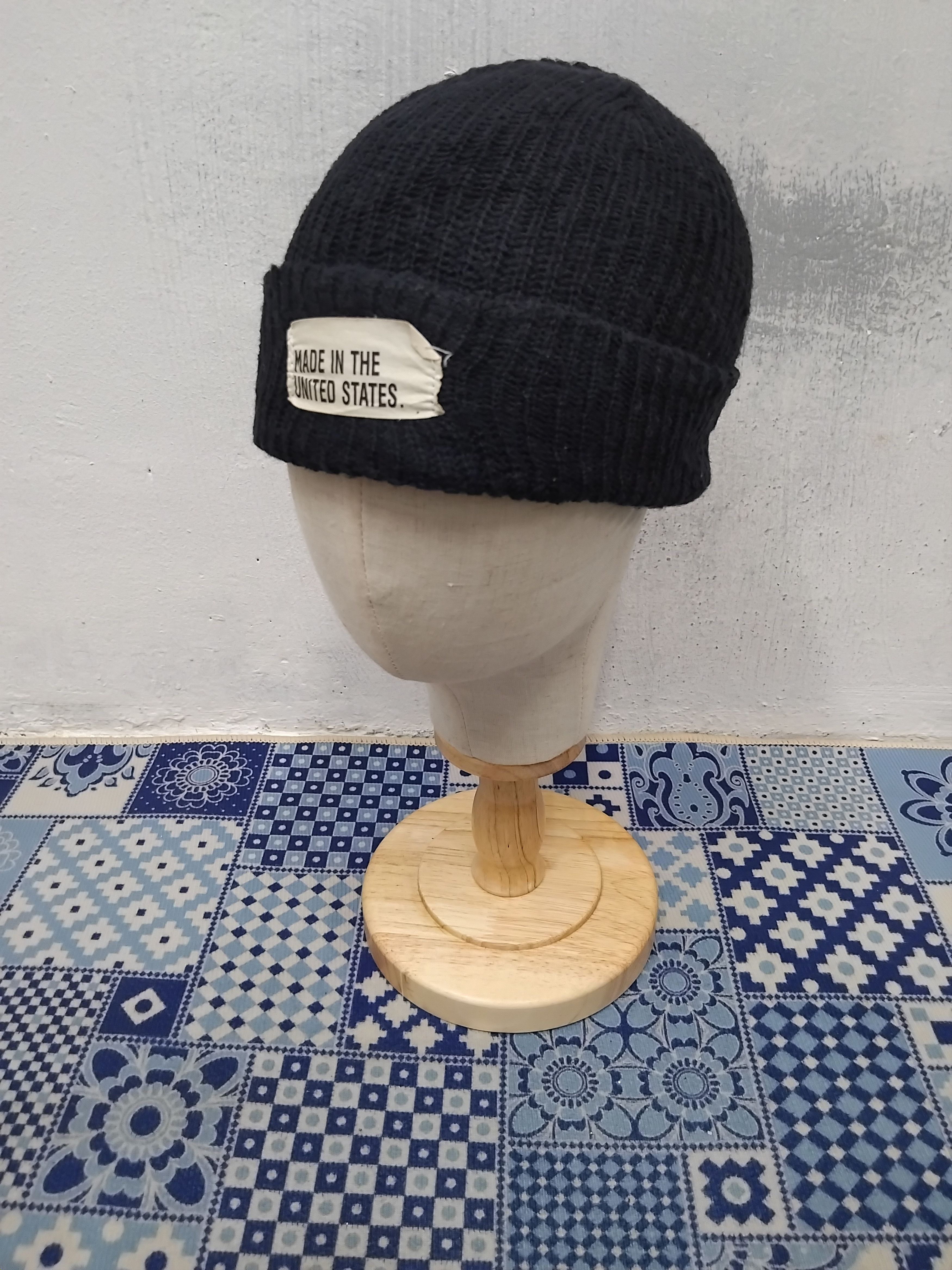 United Arrows 💥United Arrows blue colour beanie hat Size ONE SIZE - 4 Thumbnail