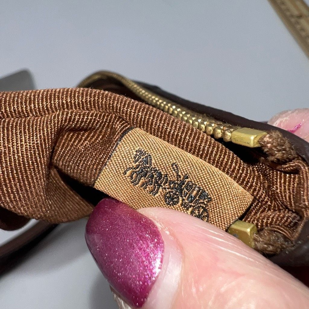 Coach Coach Small Zip Signature Wristlet Size ONE SIZE - 6 Thumbnail