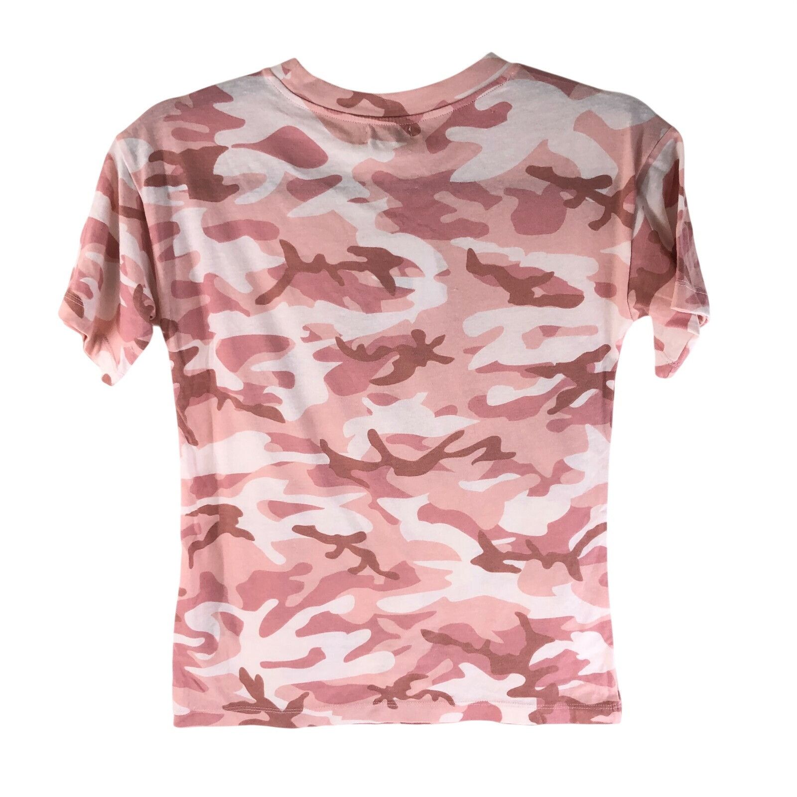 Other Love Fire Womens T Shirt Top Crew Neck Short Sleeve Camoufla Size M / US 6-8 / IT 42-44 - 2 Thumbnail