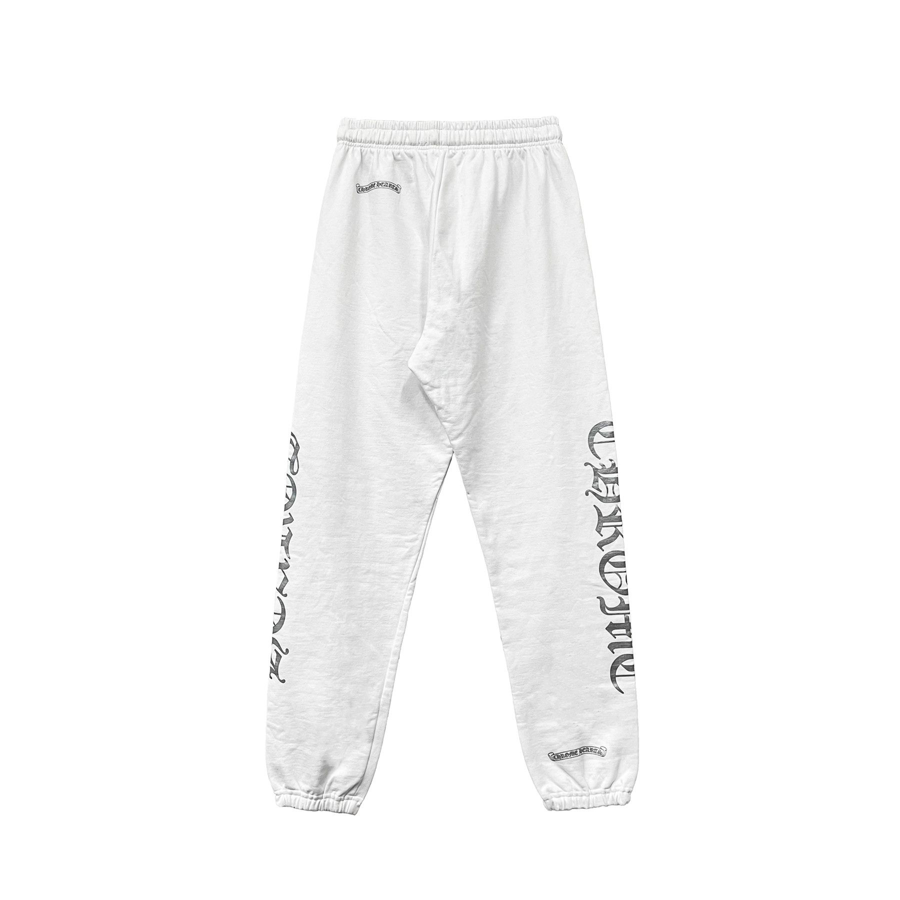 Chrome Hearts Chrome Hearts Silver Script White Sweatpants Size US 32 / EU 48 - 2 Thumbnail