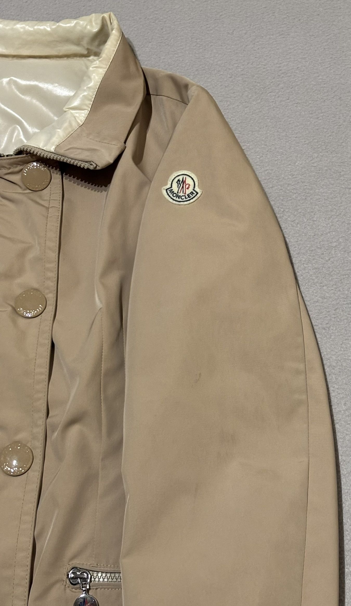 Moncler Moncler Gironde jacket camel vintage size. 4 Size S / US 4 / IT 40 - 4 Thumbnail