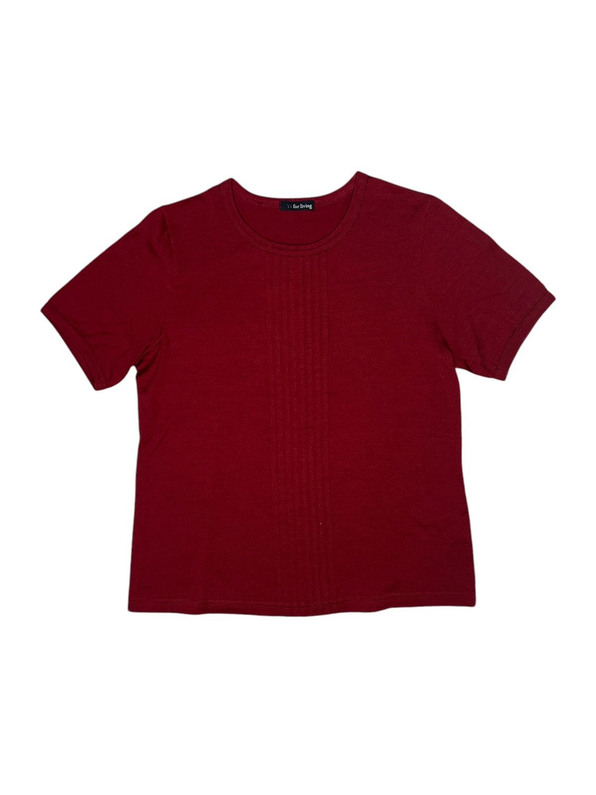 Y's × Yohji Yamamoto Pleated T-Shirt Size M / US 6-8 / IT 42-44 - 1 Thumbnail