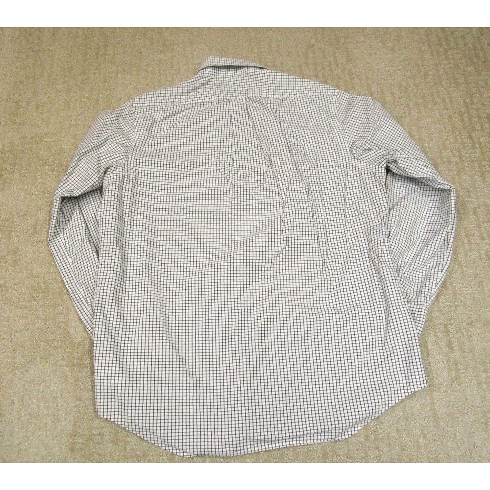 Ralph Lauren Ralph Lauren Shirt Men Large White Check Button Down Long Sleeve Small Pony Shirt Size US L / EU 52-54 / 3 - 3 Thumbnail