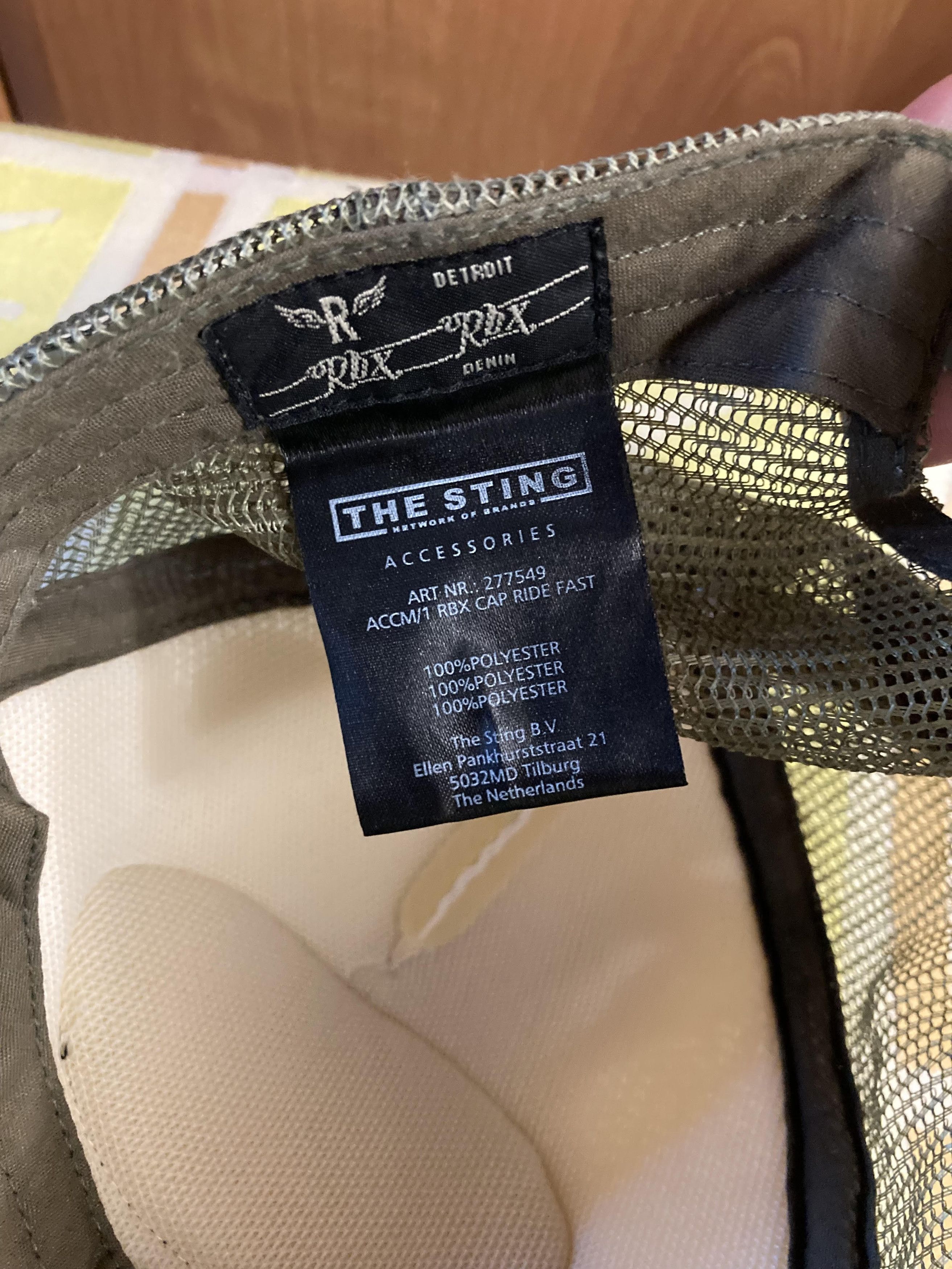 Sting × Vintage Rockerbox The Sting accessories trucker hat Size ONE SIZE - 2 Thumbnail