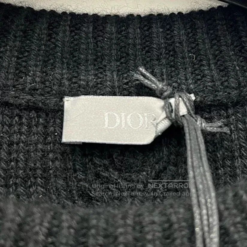 Dior Dior Black Cable Knit Sweater XS. Size US XS / EU 42 / 0 - 4 Thumbnail