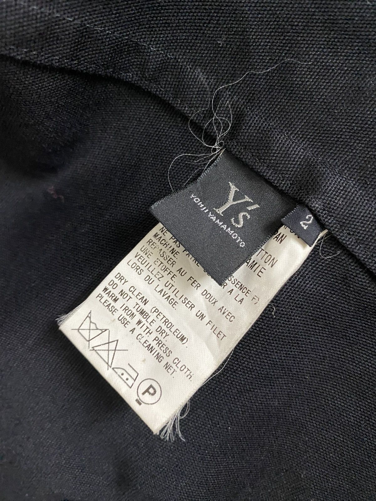 Yohji Yamamoto Vintage Yohji Yamamoto Y's Ramie Long Coat/ Jacket Size US M / EU 48-50 / 2 - 12 Thumbnail