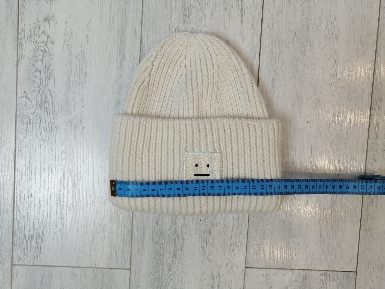 Acne Studios Acne Studios LARGE FACE LOGO BEANIE Size ONE SIZE - 3 Thumbnail