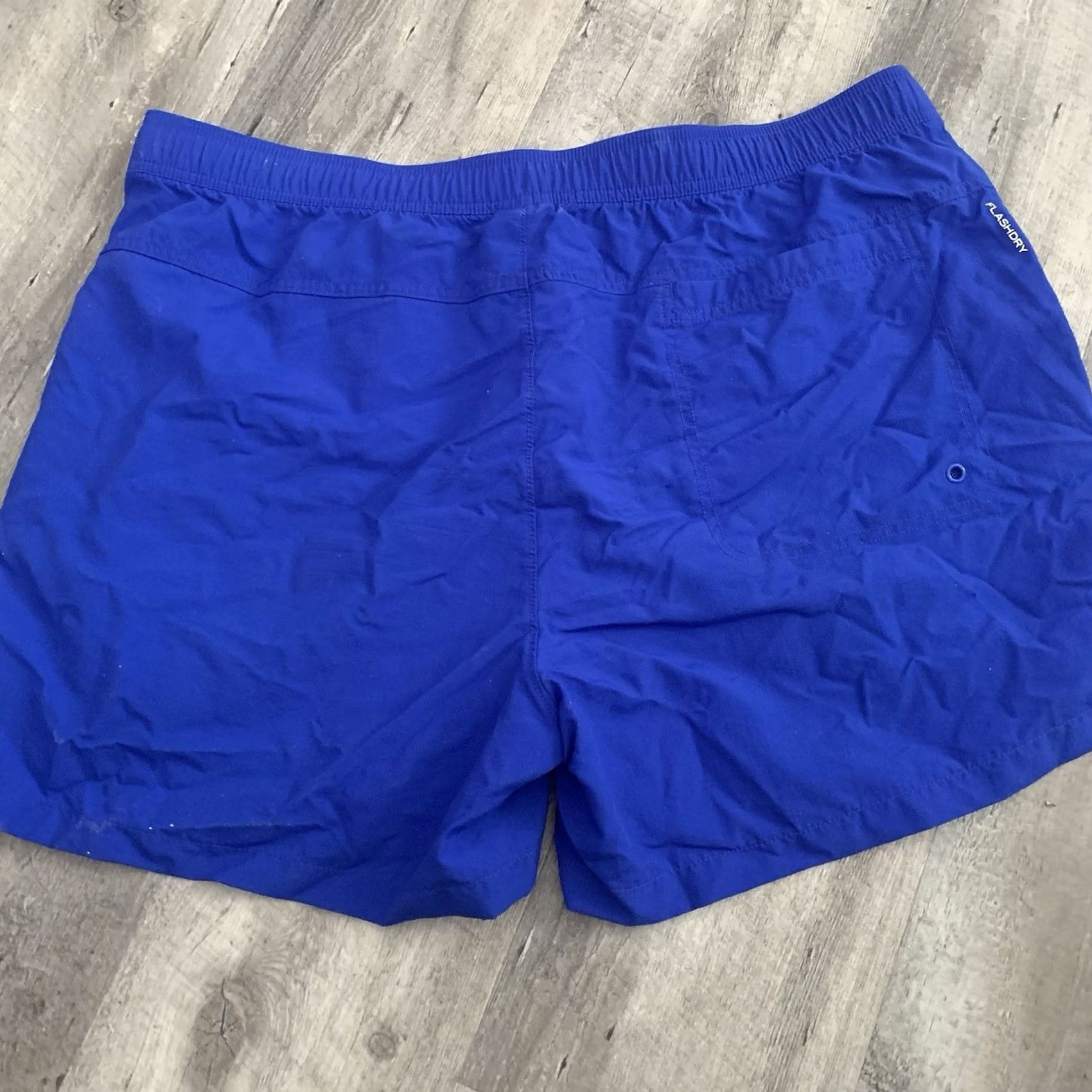 The North Face The North Face Flashdry Shorts Mens XL Blue Pull-On Hiking Pockets Elastic Waist Size US 36 / EU 52 - 3 Thumbnail