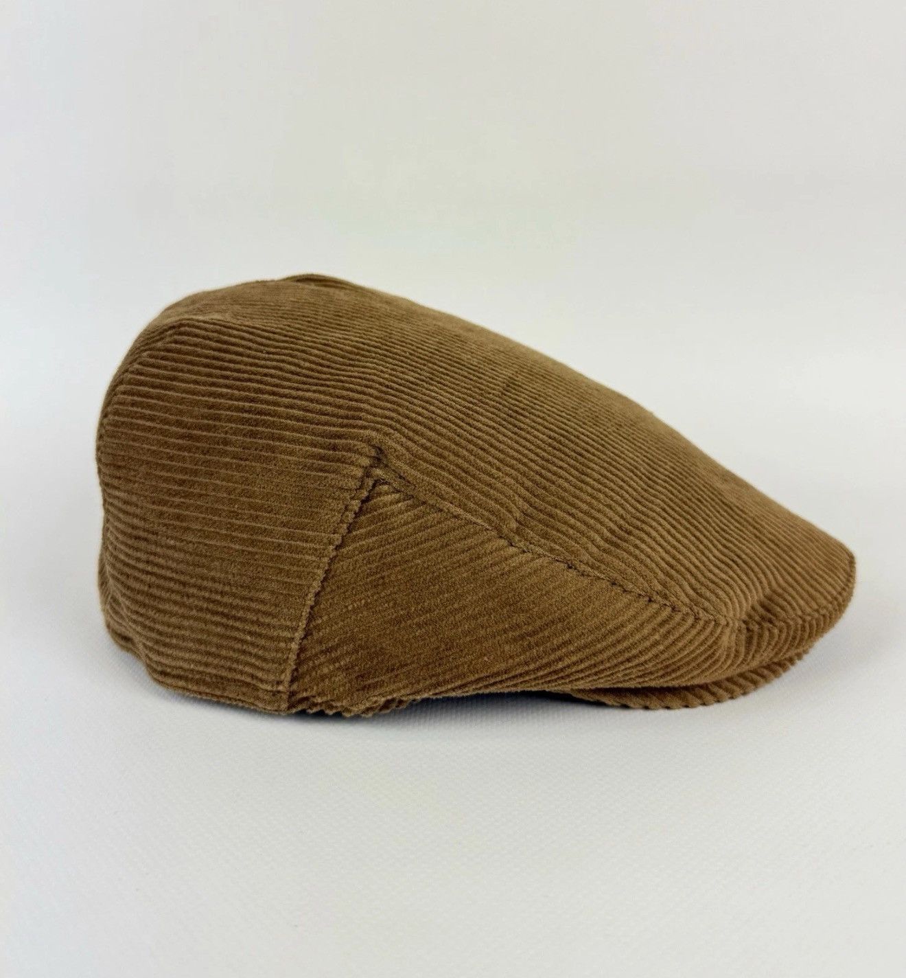 Barbour Barbour Westdale Corduroy Flat Cap Mens Size 7 Brown Top Hat Size ONE SIZE - 3 Thumbnail
