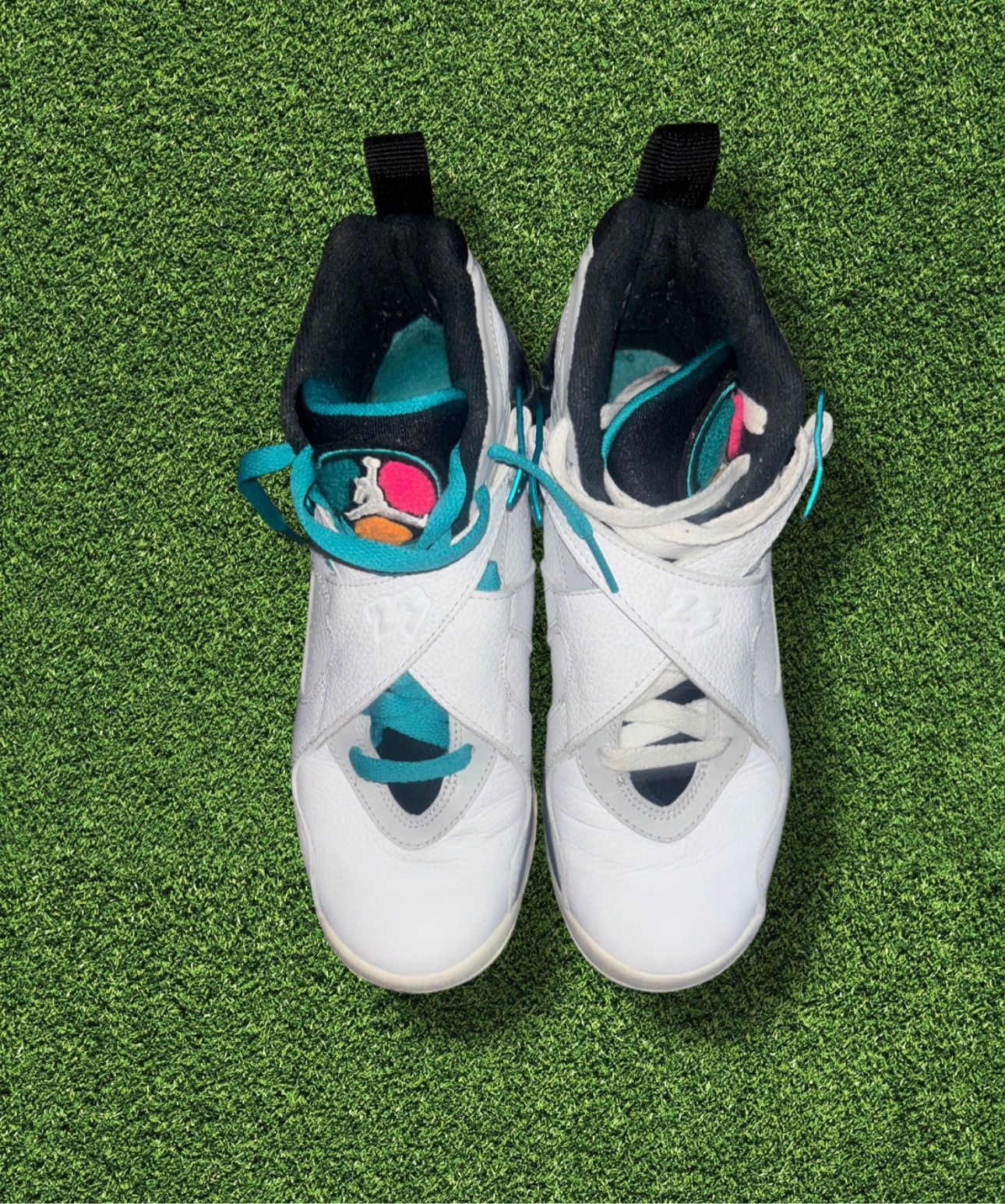 Jordan Brand × Nike Jordan 8 South Beach Size US 6.5 / EU 39-40 - 3 Thumbnail