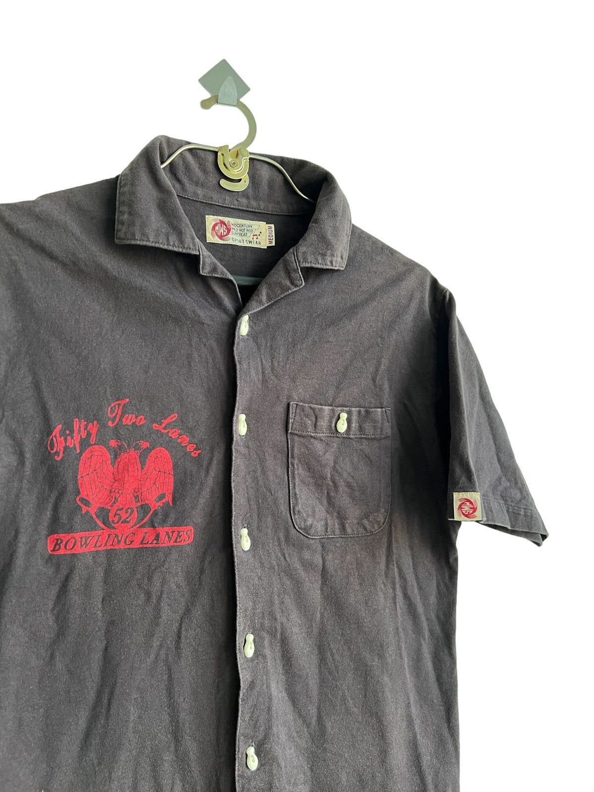 KMRii OG MWS Sportswear 🇯🇵 City Classic Bowling Shirt Rockabilly Size US M / EU 48-50 / 2 - 4 Thumbnail