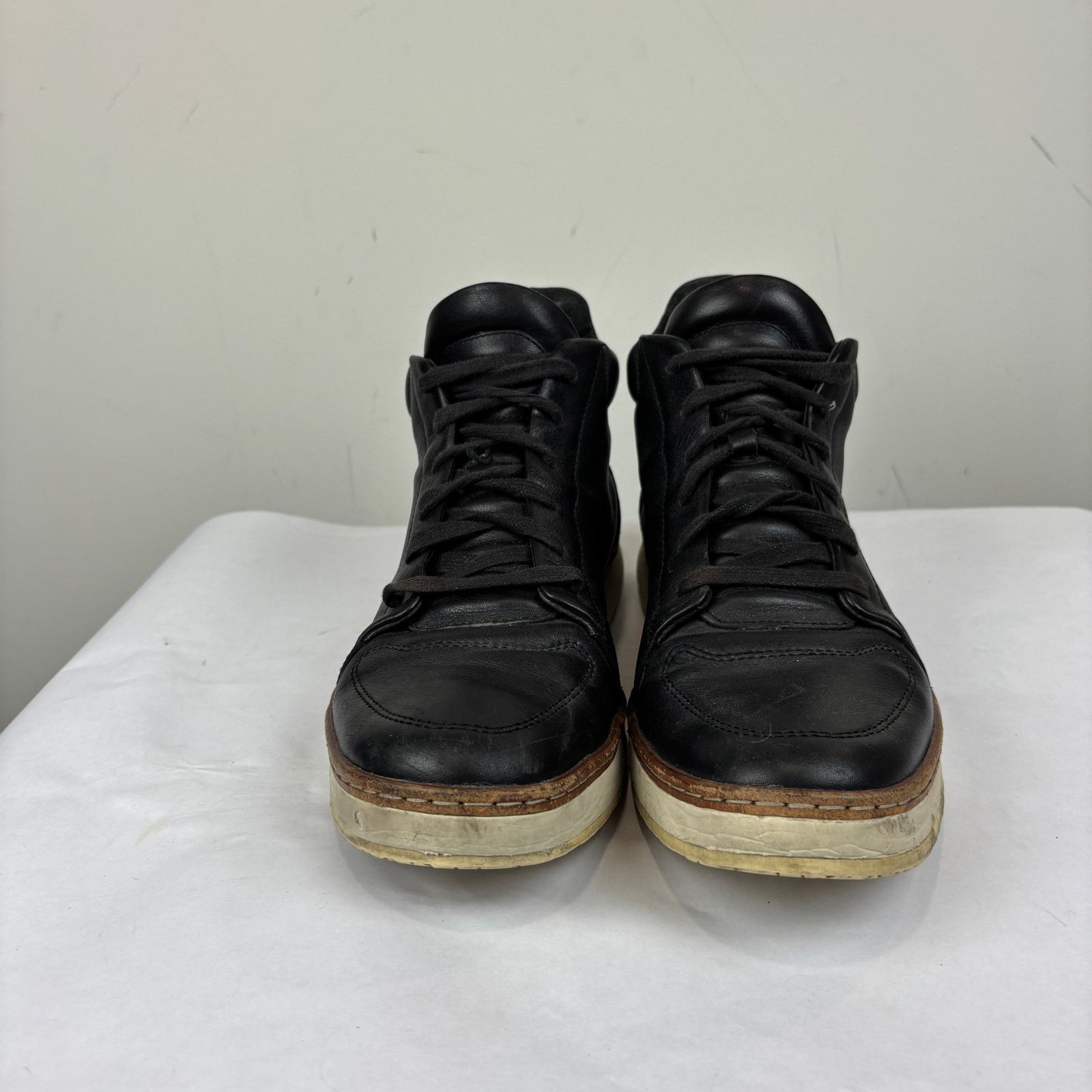 John Varvatos John Varvatos Star USA Leather High Top Sneakers Men's 10M Size US 10 / EU 43 - 2 Thumbnail
