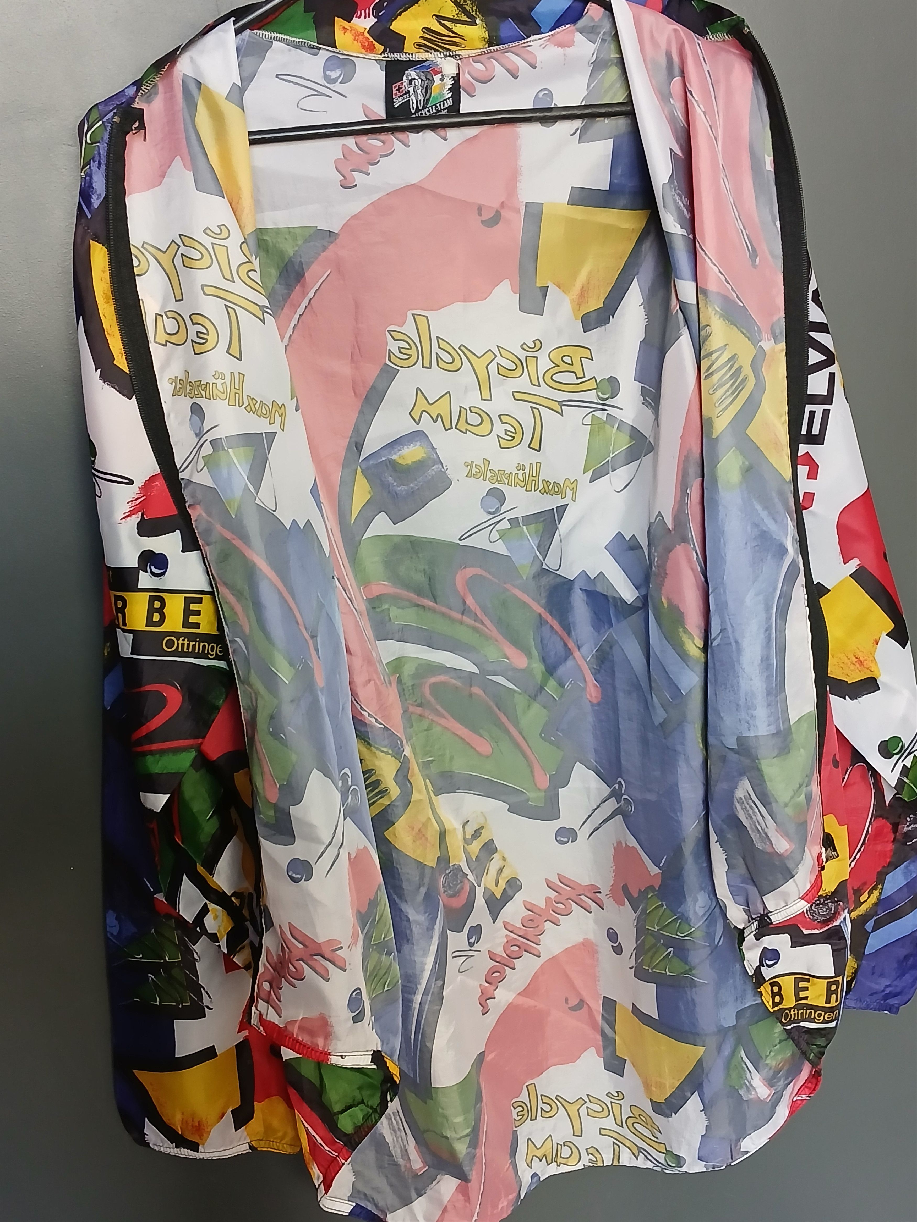 Bicycle Vintage Max Hurzeler Team Cycling Bicycle Jacket Size US XXL / EU 58 / 5 - 16 Thumbnail